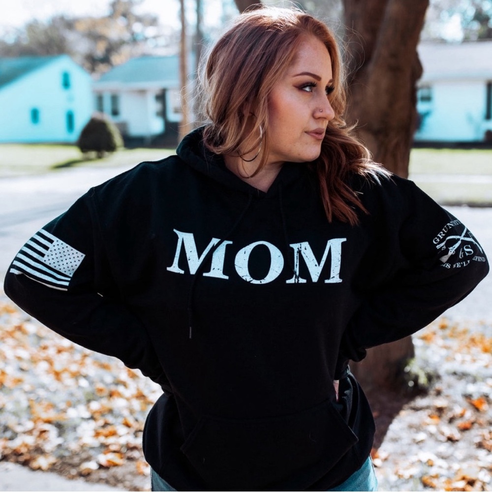 🇺🇸 👚 Grunt Style “MOM” hoodie sweatshirt M 🇺🇸 - Picture 3 of 6
